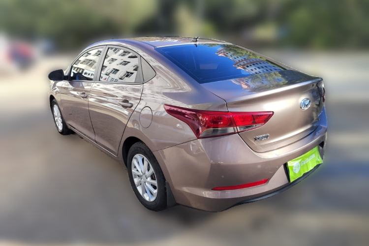 Used Hyundai Verna (new generation) 2016 1.4L Manual Cool Edition GLS Rear Left 45 Deg