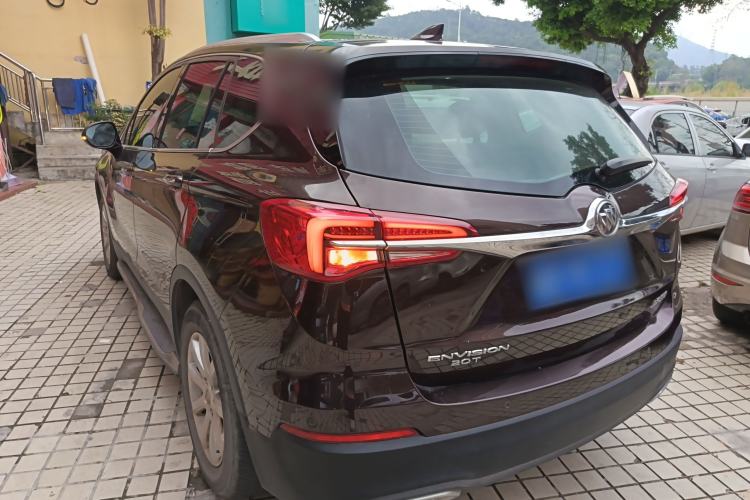 Used Buick Envision 2020 20T Two-Wheel Drive Elite Version Rear Left 45 Deg