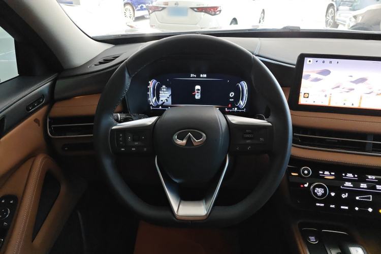 Used Infiniti QX60 2024 2.0T All-Wheel-Drive Excellence Edition Steering Wheel