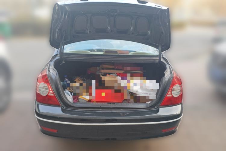 Used Hyundai Elantra 2007 1.6L Manual Comfort Model Trunk