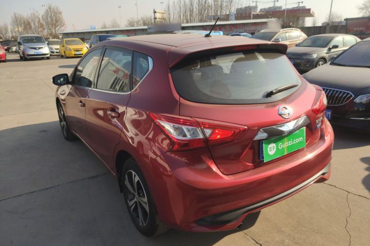 Used Nissan Tiida 2019 1.6L CVT Smart Enjoyment Version China VI Standard Rear Left 45 Deg