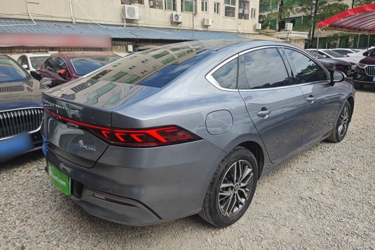 Used BYD Qin PLUS 2021 DM-i 55KM Flagship Model Rear Right 45 Deg