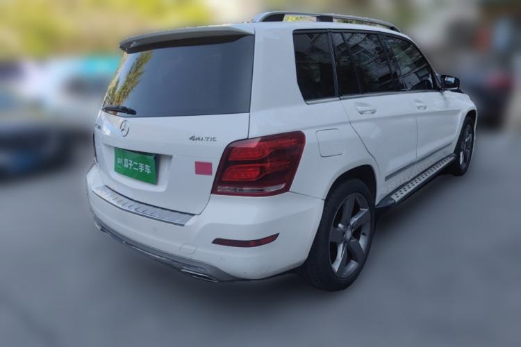 Used Mercedes-Benz GLK-Class 2013 GLK 300 4MATIC Dynamic Sunroof Model Rear Right 45 Deg