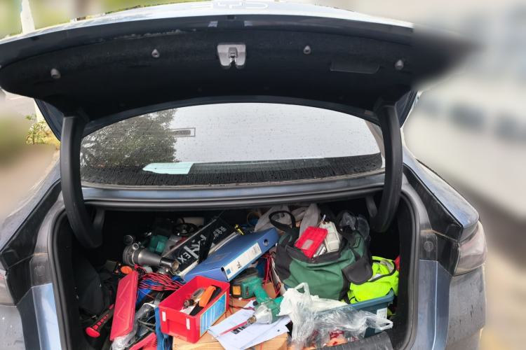 Used BYD Seal 06 New Energy 2025 DM-i Smart Drive 80KM Prestige Model Trunk