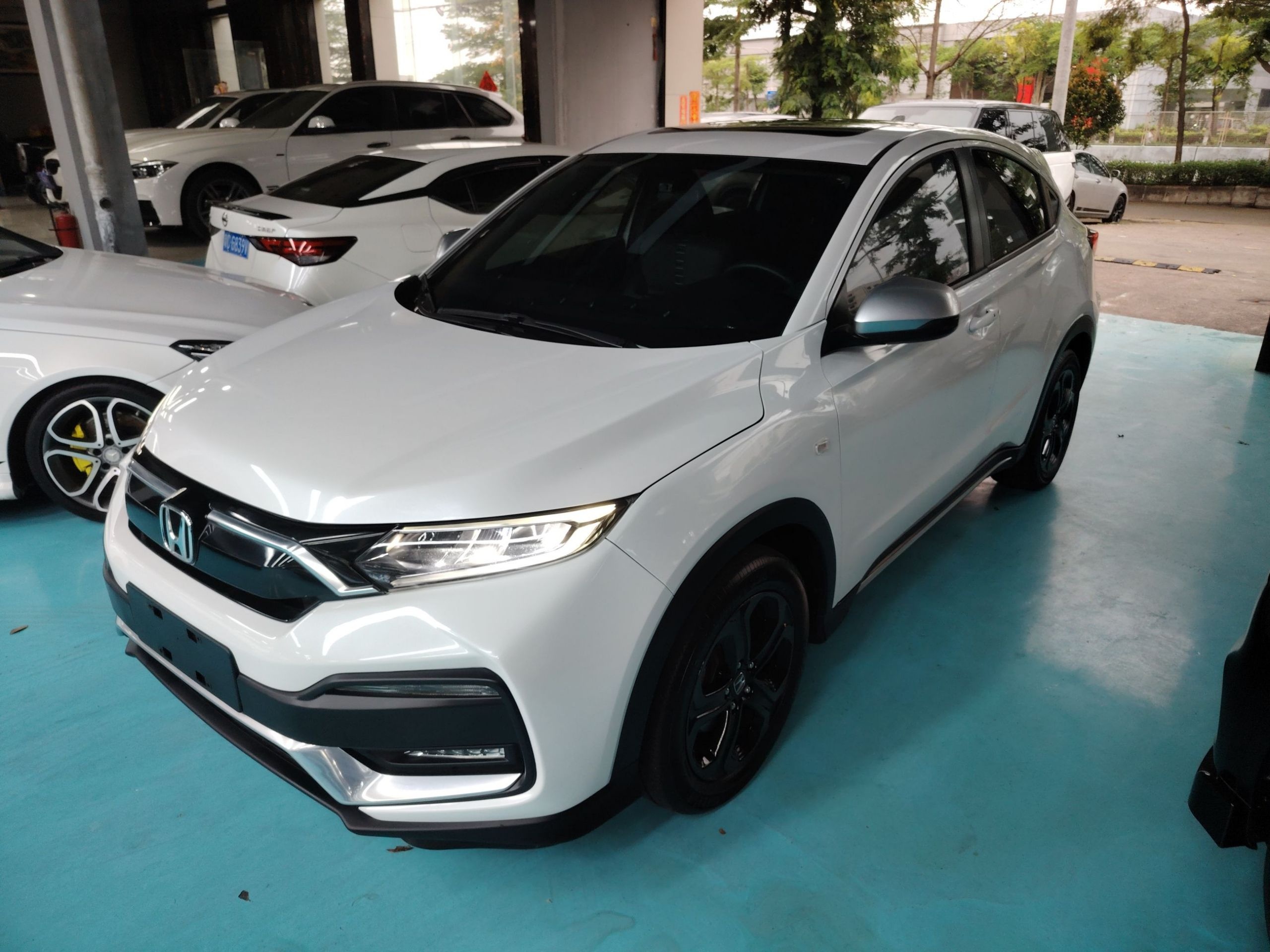 تحت مقدمة السيارة