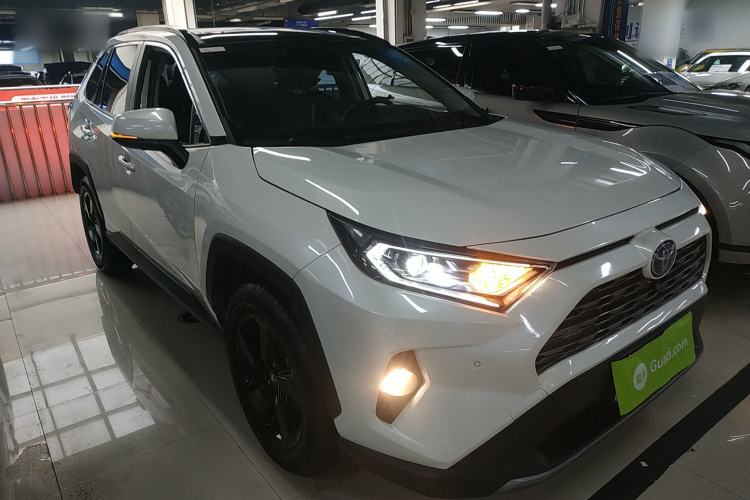 Used Toyota RAV4 2020 Dual-Motor 2.5L E-CVT Four-Wheel Drive Flagship Edition Front Right 45 Deg