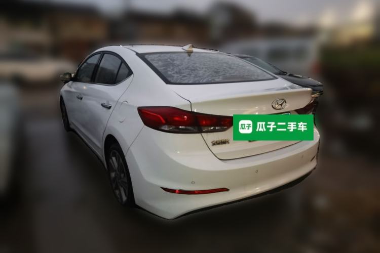 Used Hyundai Elantra (6th Generation / Lingdong) 2016 1.6L Automatic ZhiXuan – Elite Version Rear Left 45 Deg