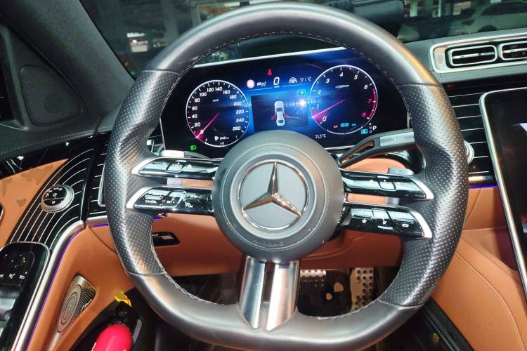 Used Mercedes-Benz S-Class 2022 S 450 L 4MATIC Steering Wheel