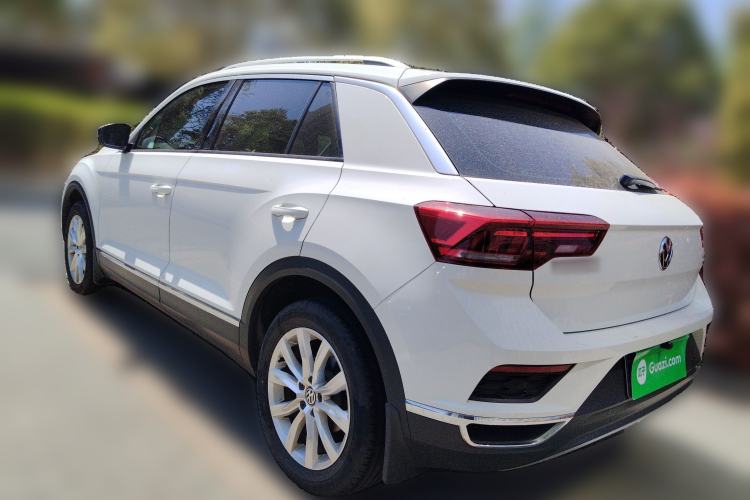 Used Volkswagen T-ROC 2019 230TSI DSG Two-Wheel-Drive Advanced Version China VI Standard Rear Left 45 Deg