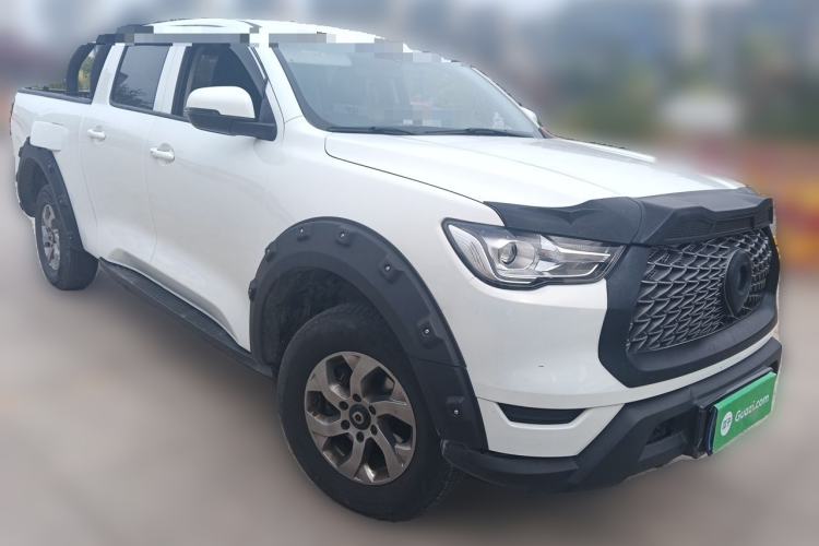 Used Great Wall Poer 2021 2.0T Commercial Version Automatic Diesel Two-Wheel Drive Elite Trim with Long Bed – GW4D20M Front Right 45 Deg