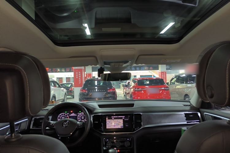 Used Volkswagen Teramont 2019 530 V6 Four-Wheel Drive Prestige Flagship Edition China V Standard Headliner