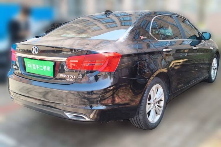 Used BAIC Senova D70 2013 2.0T Luxury Edition Rear Right 45 Deg
