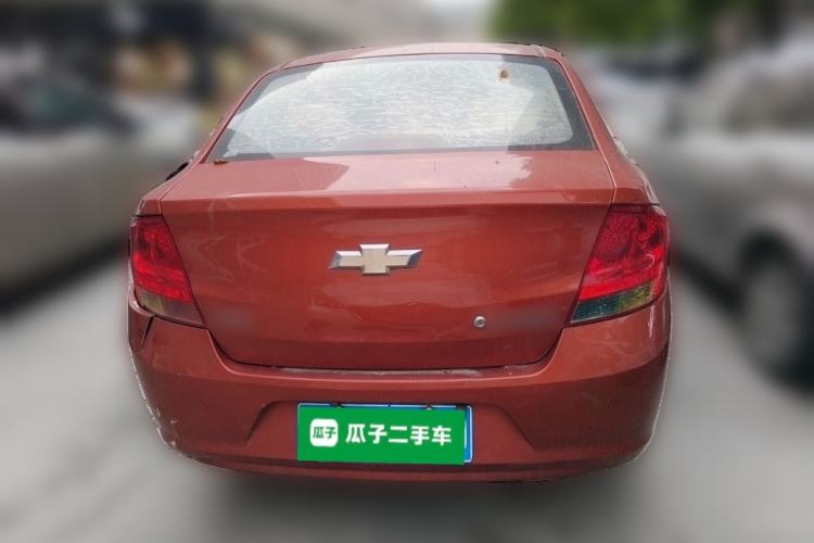 Used Chevrolet Sail 2013 Sedan 1.4L AMT Enjoy Edition Rear