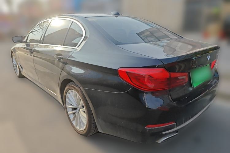 Used BMW 5 Series New Energy 2020 Mileage Upgrade Version 530Le Luxury Package Rear Left 45 Deg
