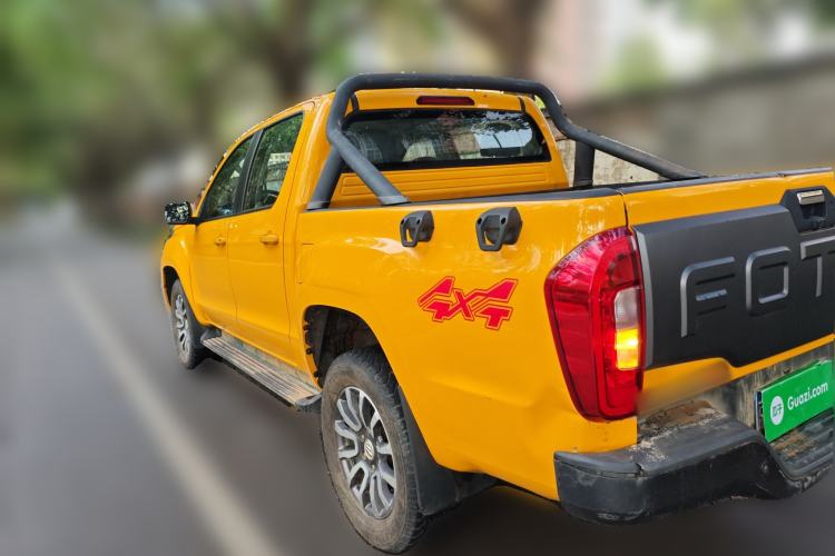 Used Foton General F9 2022 2.0T Gasoline Manual 4x4 Enjoyment Version Standard Cab 4G20TI5 Rear Left 45 Deg