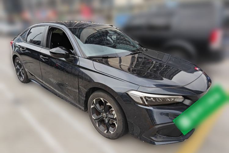 Used Honda Civic 2022 240TURBO CVT Dynamic Edition Front Right 45 Deg