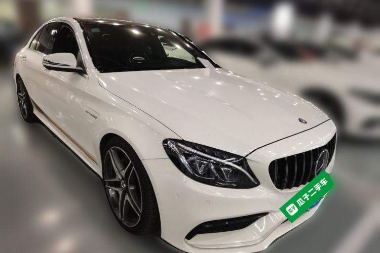 Used Mercedes-Benz C-Class AMG 2015 AMG C 63 Front Right 45 Deg