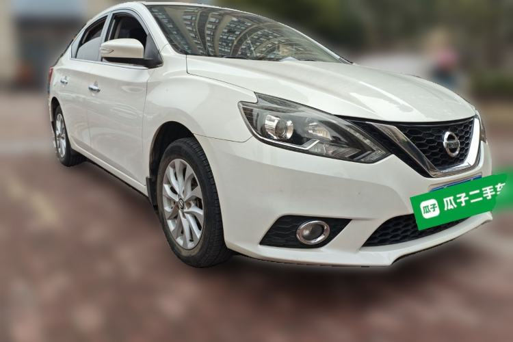 Used Nissan Sylphy 2019 1.6XV CVT Smart Connect Luxury Edition China V Standard Front Right 45 Deg