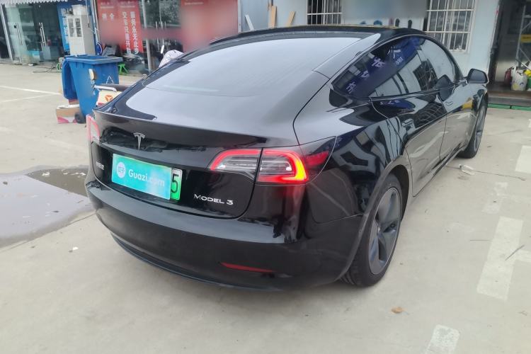 Used Tesla Model 3 2020 Standard Range Rear-Wheel Drive Upgraded Version Rear Right 45 Deg