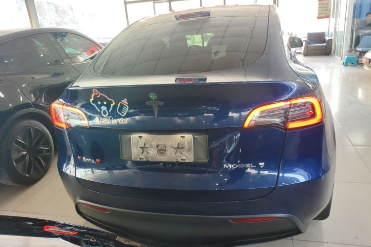 Used Tesla Model Y 2021 Long-Range All-Wheel-Drive Version Rear