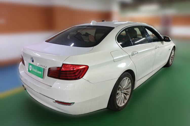 Used BMW 5 Series 2014 525Li Luxury Design Package Rear Right 45 Deg