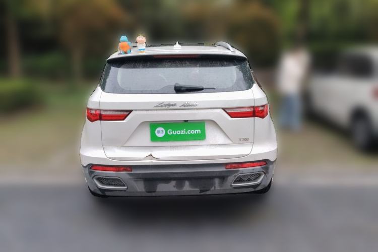 Used Zotye T700 2017 1.8T Dual-Clutch Prestige Model Rear