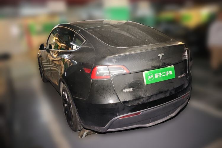 Used Tesla Model Y 2021 Performance High-Performance All-Wheel-Drive Version Rear Left 45 Deg