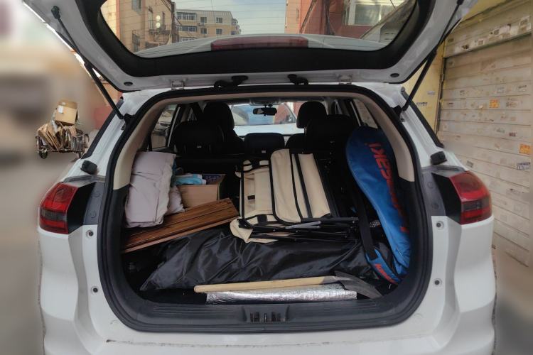 Used Geely Auto Emgrand X7 Sport 2018 1.8TD Automatic Two-Wheel Drive Smart Connect 4G Internet Edition Trunk