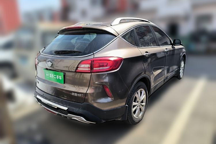 Used Bestune X80 2017 2.0L automatic Technology trim level Rear Right 45 Deg