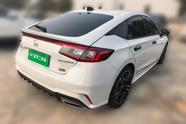 Used Honda Integra 2023 HATCHBACK 240TURBO CVT Phantom Night Luxury Edition Rear Right 45 Deg