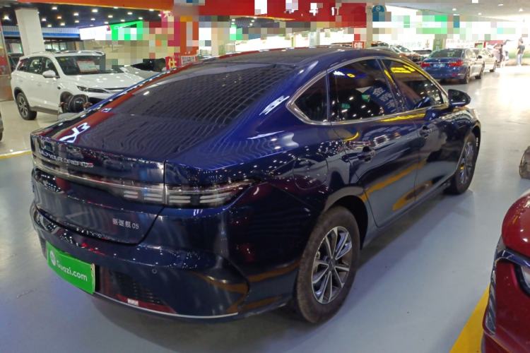 Used BYD Destroyer 05 2024 HONOR Edition DM-i 55KM Luxury Model Rear Right 45 Deg