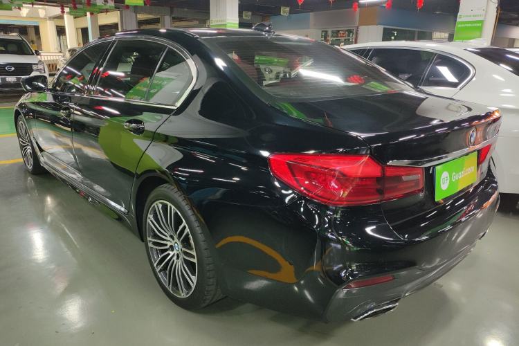 Used BMW 5 Series 2019 530Li Leading Model M Sport Package Rear Left 45 Deg