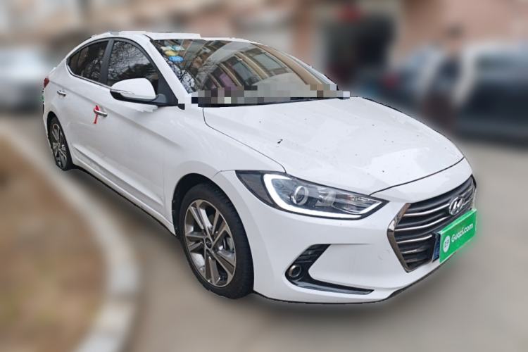 Used Hyundai Elantra (6th Generation / Lingdong) 2016 1.6L Automatic ZhiXuan – Elite Version Front Right 45 Deg