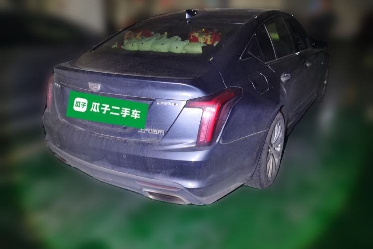 Used Cadillac CT5 2021 28T Luxury Model Rear Right 45 Deg