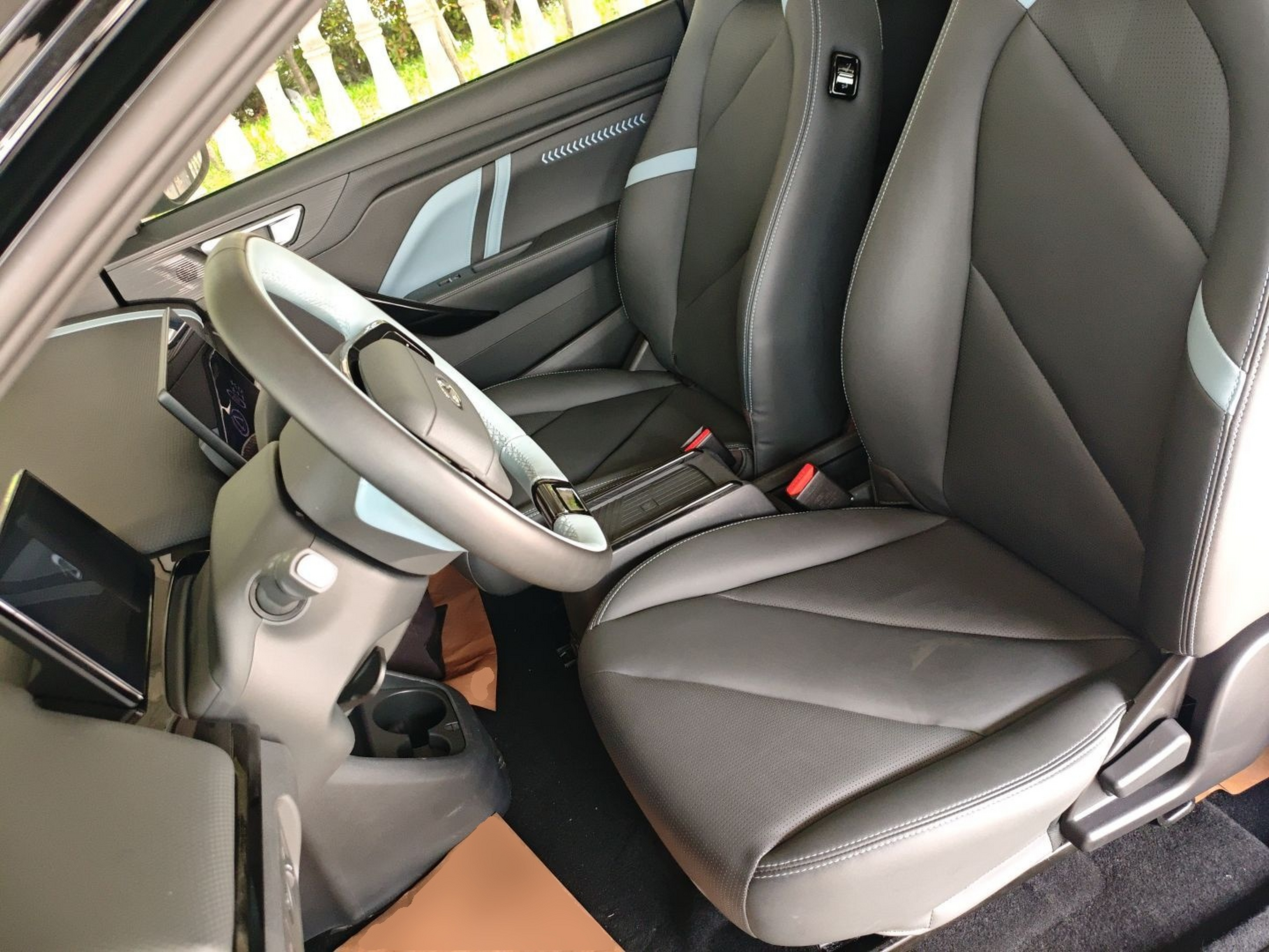 Avant de la voiture
