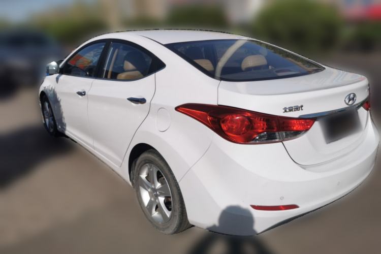 Used Hyundai Elantra (5th Generation / Langdong) 2012 1.6L Automatic Prestige Model Rear Left 45 Deg