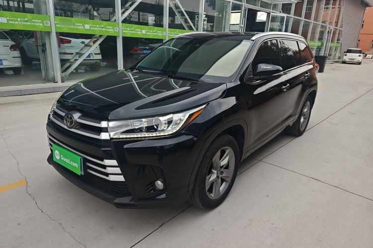 Used Toyota Highlander 2018 2.0T Four-Wheel Drive Luxury Edition 7 Seats China V Emission Standard