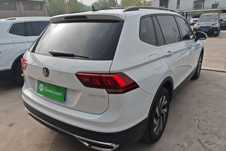 Used Volkswagen Tiguan L 2023 330TSI Automatic Two-Wheel Drive Comfort Edition Rear Right 45 Deg