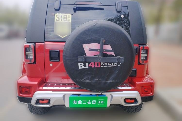 Used BAIC Off-Road BJ40 2020 2.0T Automatic Four-Wheel Drive Urban Hunter Edition Chivalrous Type Rear