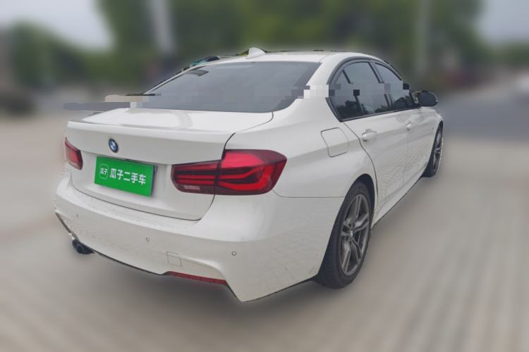 Used BMW 3 Series 2018 330i M Sport Night Edition Rear Right 45 Deg