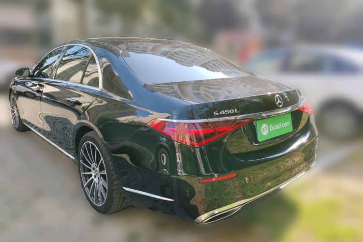 Used Mercedes-Benz S-Class 2021 S 400 L Business Model Rear Left 45 Deg