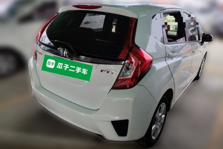 Used Honda Fit 2014 1.5L LX CVT Comfort Model Rear Right 45 Deg