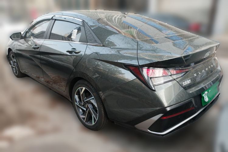 Used Hyundai Elantra 2023 1.5L CVT GLX Elite Edition Rear Left 45 Deg