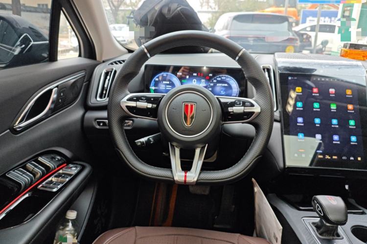 Used Hongqi HS3 PHEV 2025 Model 117km Jingwei Edition Steering Wheel