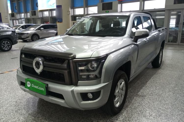 Used Great Wall King Kong Poer 2024 2.0T Automatic 8AT Diesel Two-Wheel-Drive Elite Flatbed