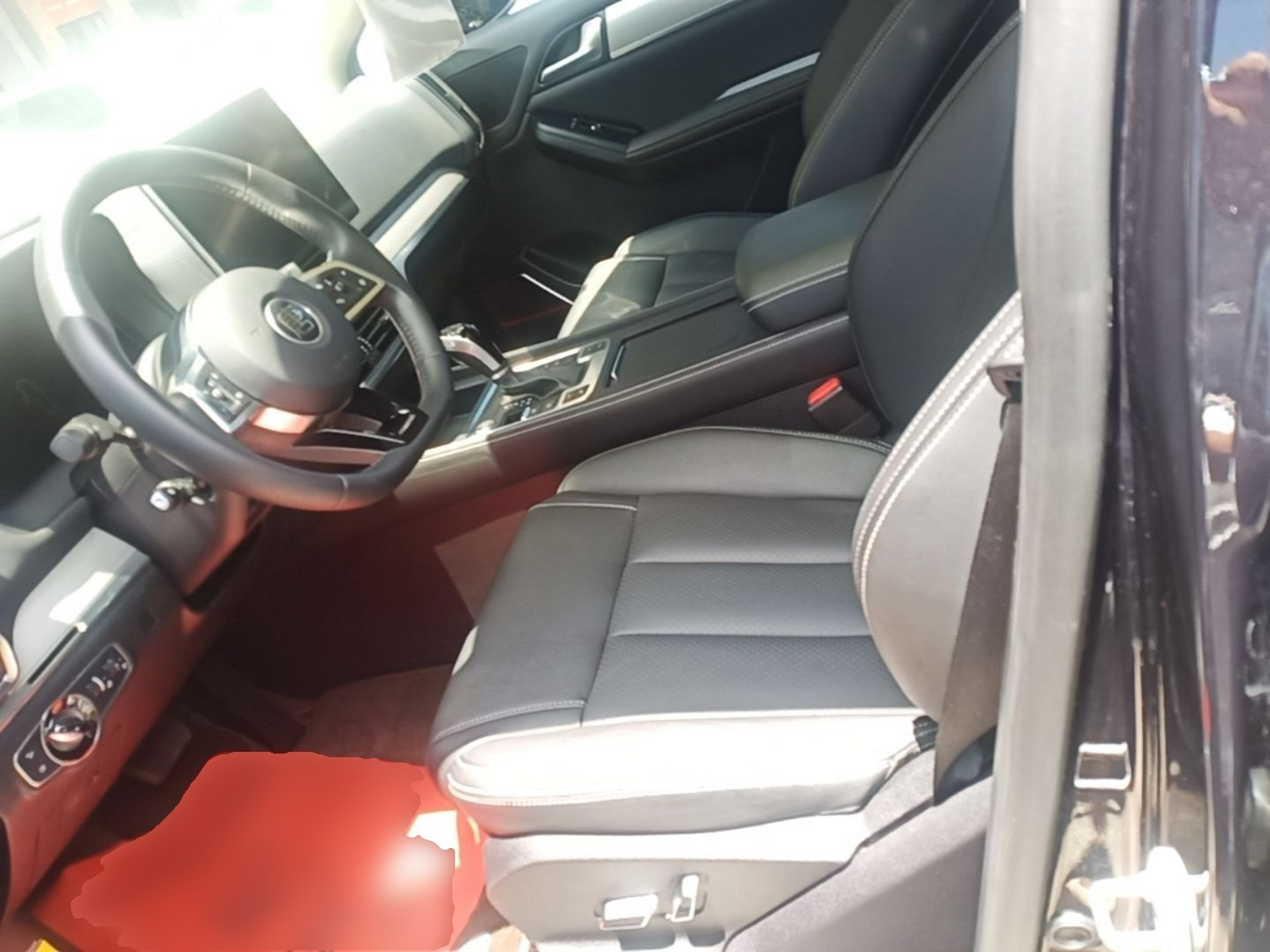 Avant de la voiture