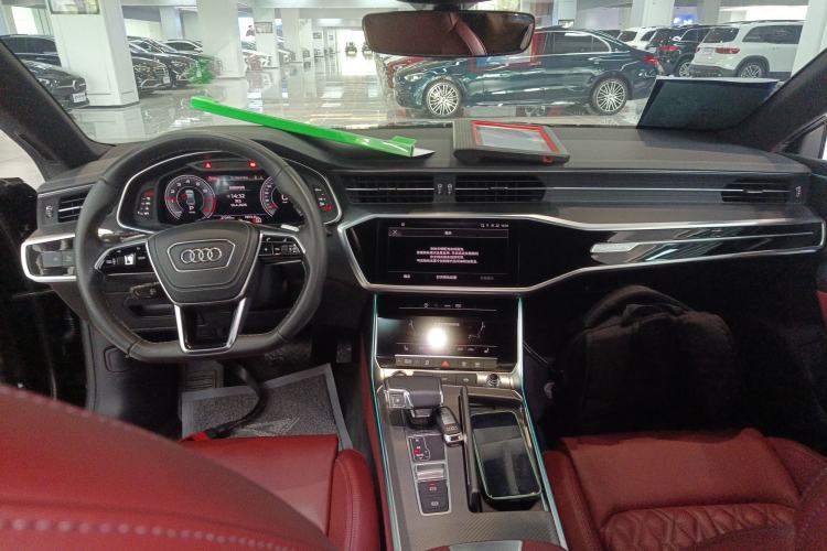 Used Audi A7L 2024 45 TFSI quattro Black Warrior Edition Center Console