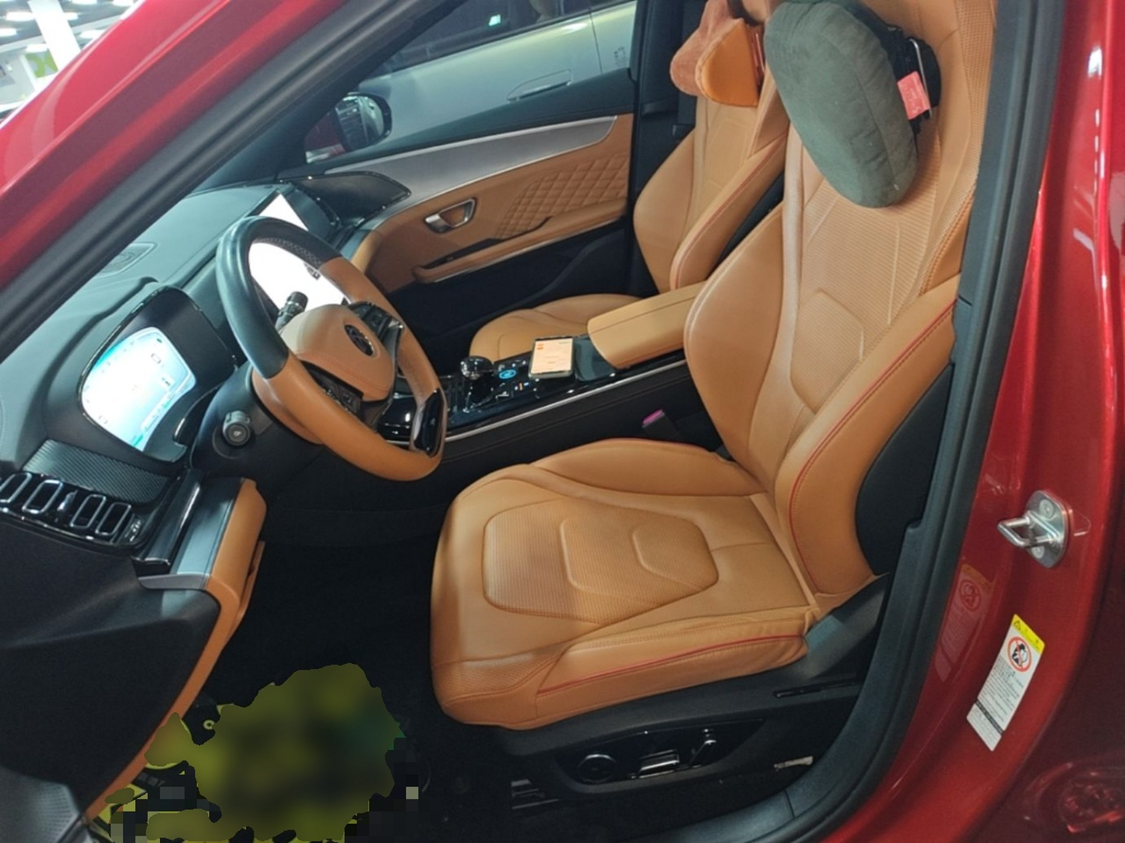 Interior delantero