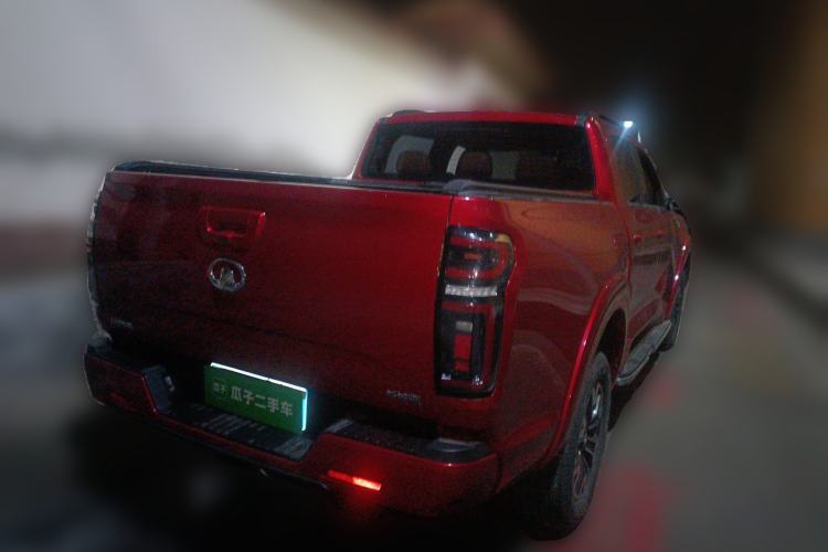 Used Great Wall Poer 2021 2.0T Global Version Automatic Gasoline 4x4 Sporty Standard-Box Trailer Edition GW4C20B Rear Right 45 Deg
