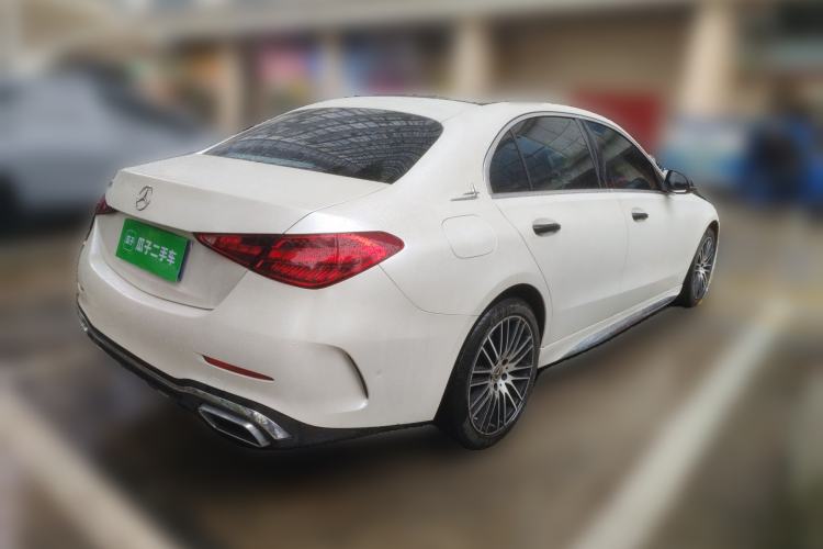 Used Mercedes-Benz C-Class 2022 C 260 L Sport Edition Rear Right 45 Deg